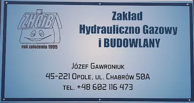 Józef Gawroniuk | Zakład hydrauliczno-gazowy i budowlany
